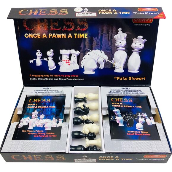 Chess Once A Pawn A Time Deluxe Set, Engaging Way to Learn to Play - Kids Chess - Picture 2 of 3